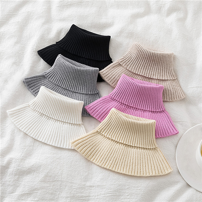 Windsor Knot Tie - Women Knitted Fake Collar Scarf Warm