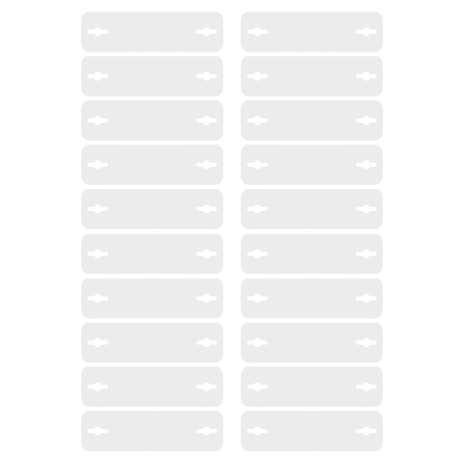 Men Formal Wear With Tie - 20Pcs Invisible Tie Collar Stay Insert
