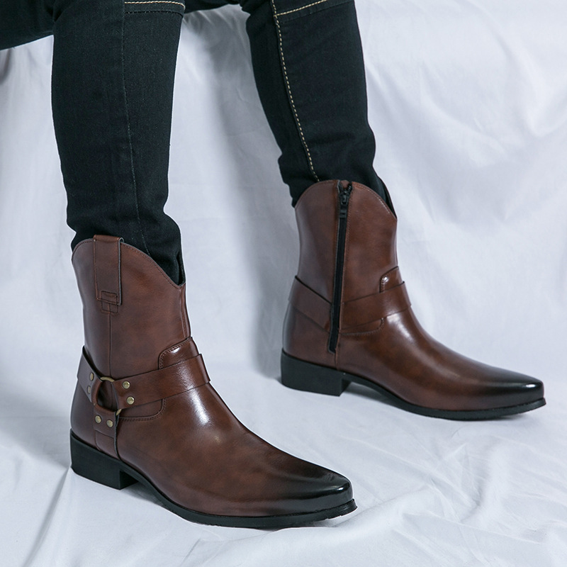 Men'S Formal Style - Men's Loafers Luxury Brand Leather Dress