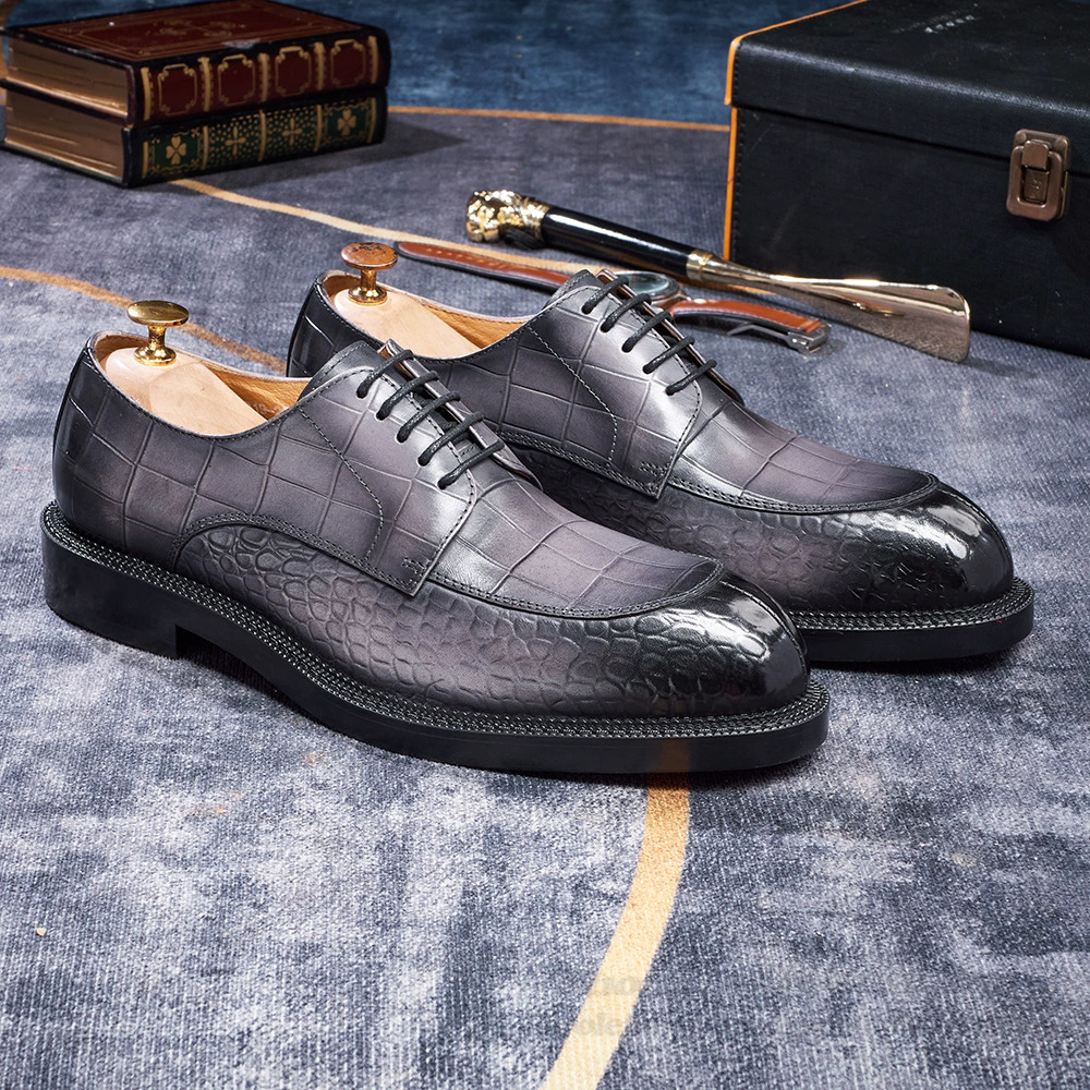 Men's Leather Shoes British St - Men'S Formal Style recension och pris