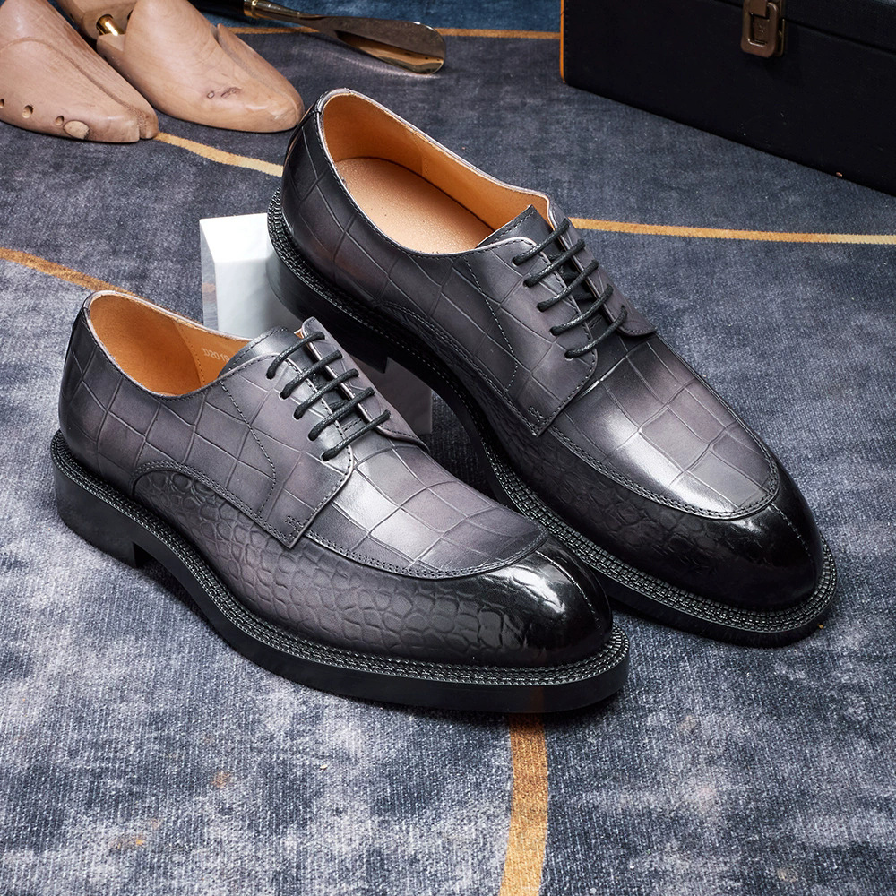 Men's Leather Shoes British St - Men'S Formal Style recension och pris