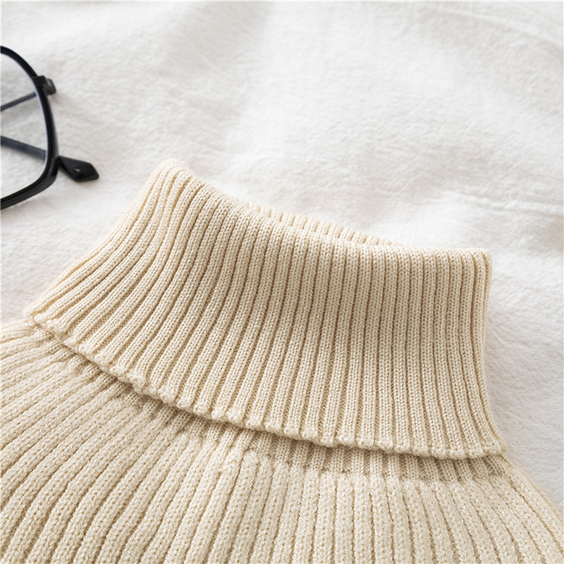 Women Knitted Fake Collar Scar - Windsor Knot Tie recension och pris