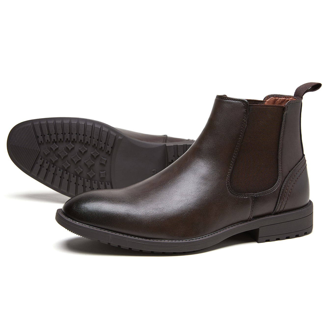 Men Leather Chelsea Boots Slip - Men'S Formal Style recension och pris