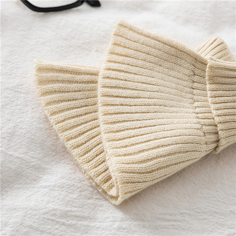 Women Knitted Fake Collar Scar - Windsor Knot Tie recension och pris