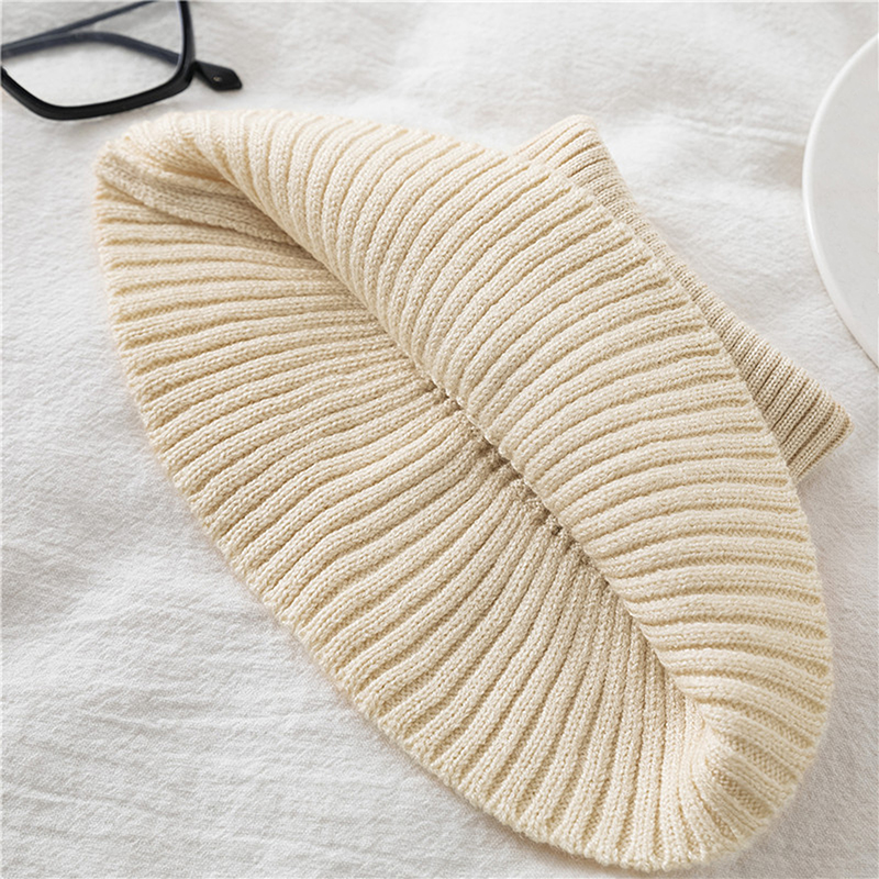 Women Knitted Fake Collar Scar - Windsor Knot Tie recension och pris