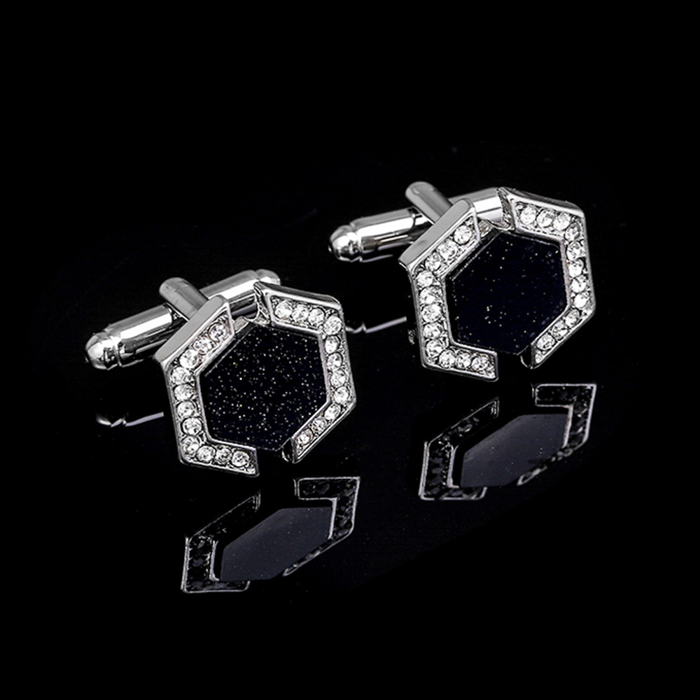 1PCS Starry Sky Geometric Hexa - Men Formal Wear With Tie recension och pris