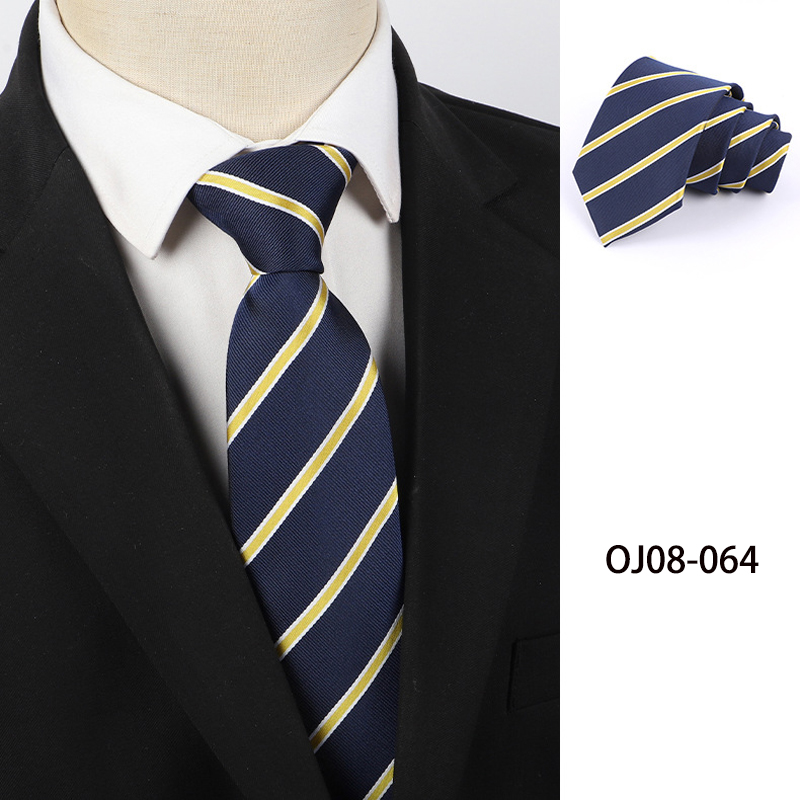 8cm New Fashion Stripes Plaid  - Men Formal Wear With Tie recension och pris