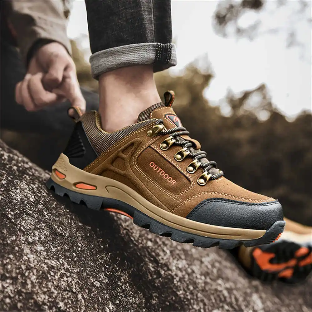 Non-slip Lace Up Hiking Tennis - Tall Men Formal Wear recension och pris