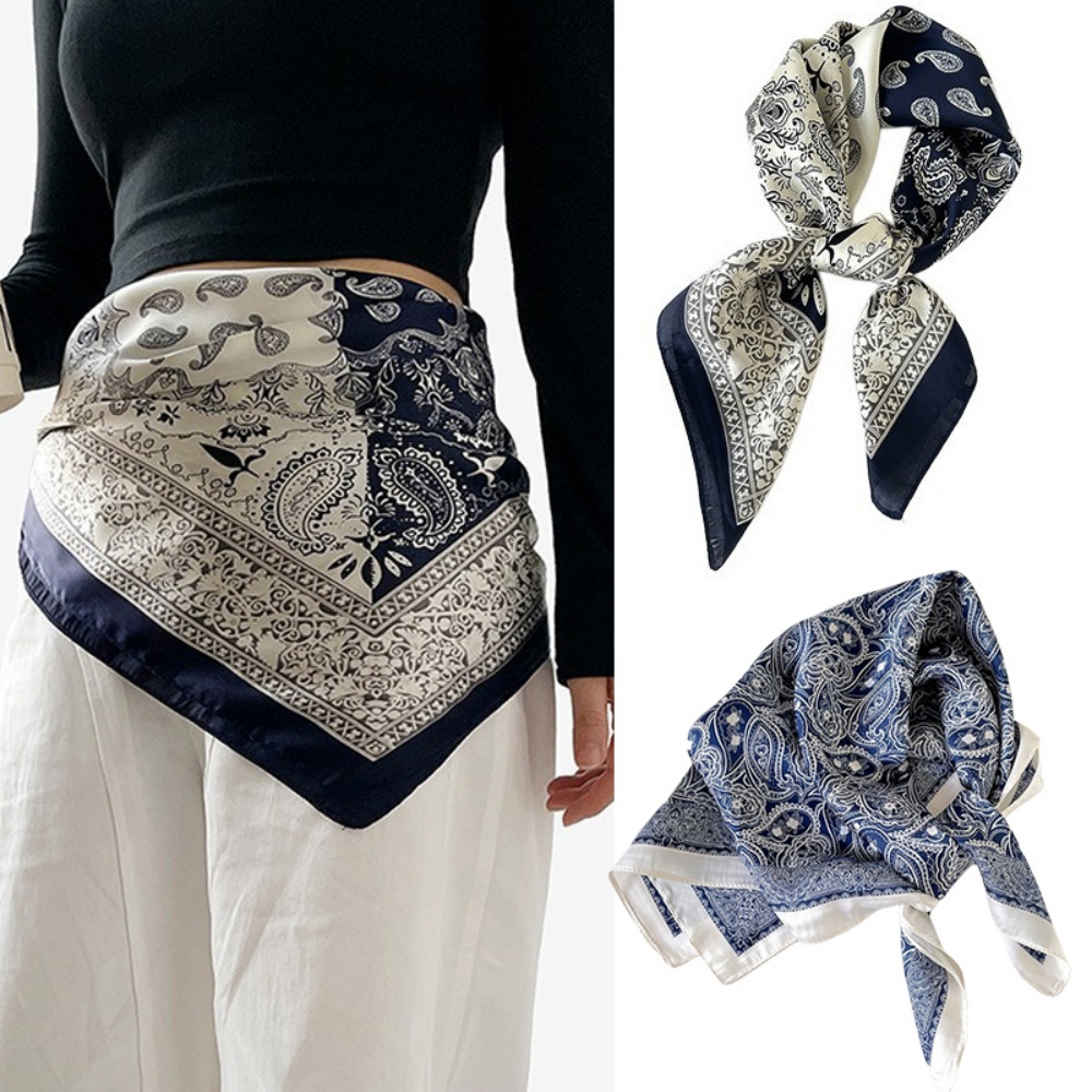 70*70cm Simulated Silk Square  - Windsor Knot Tie recension och pris
