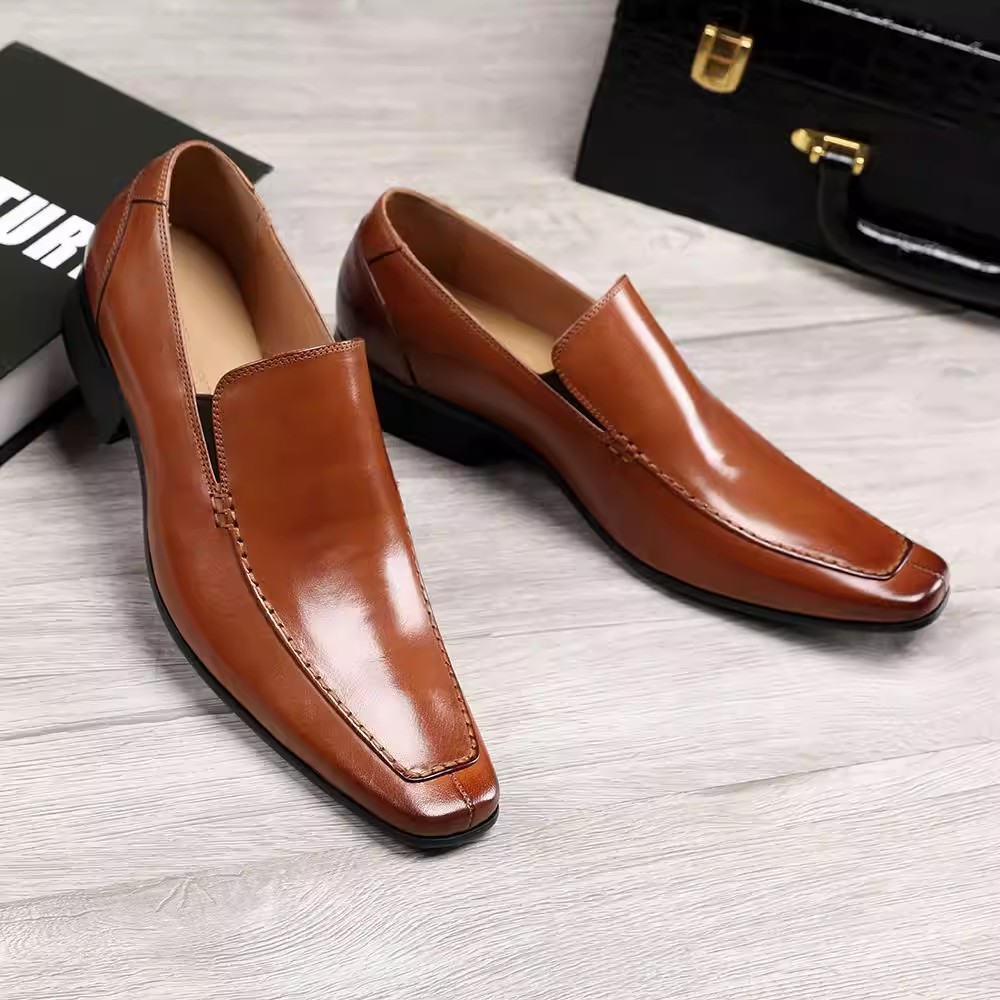 Japanese Style Pointed Leather - Men'S Formal Style recension och pris