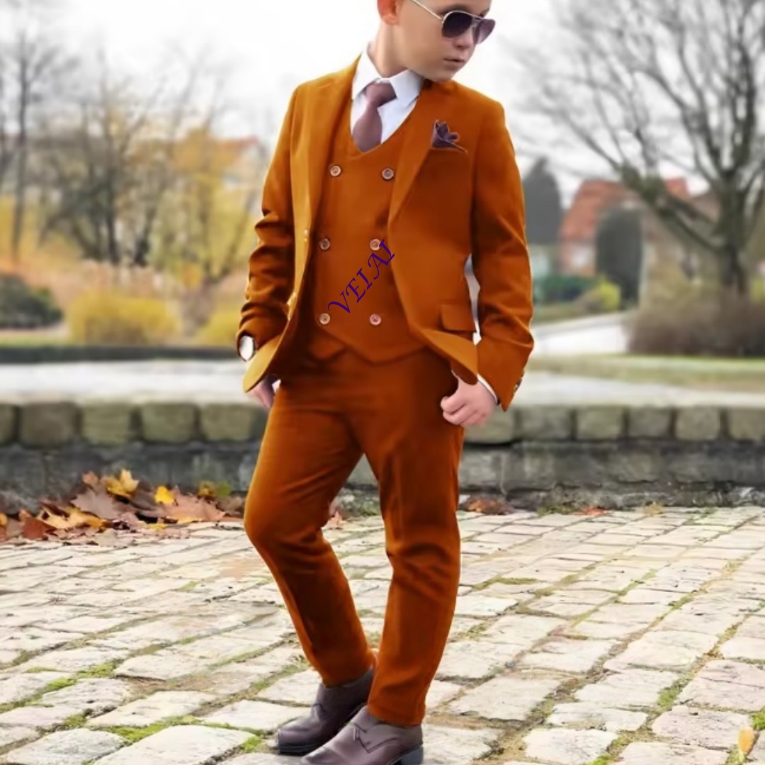 Boys Suit 3 Piece Set (Jacket  - Men'S Formal Style recension och pris
