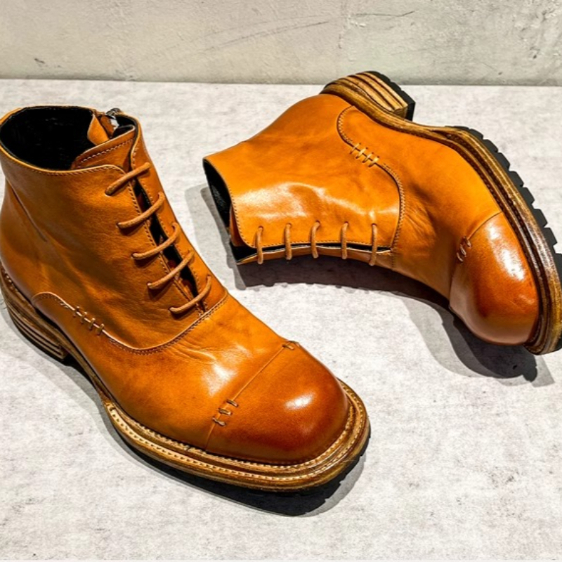 Ethnic Style Washed Horsehide  - Men'S Ethnic & Formal Designer Wear Studio S recension och pris