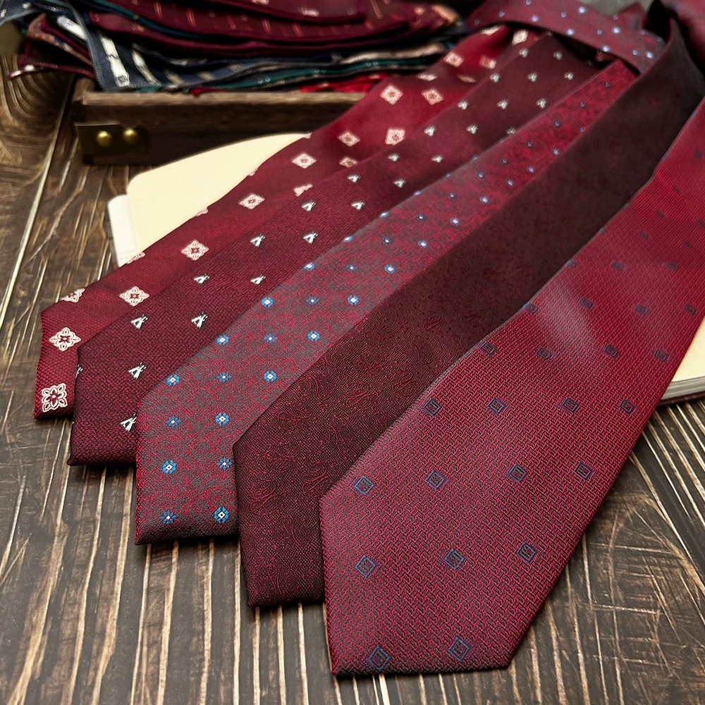 New Trendy Navy Brown Neckties - Men Formal Wear With Tie recension och pris