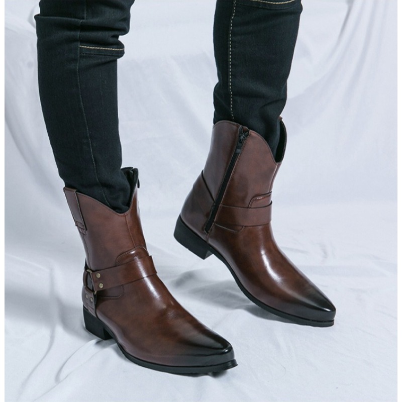 Men's Loafers Luxury Brand Lea - Men'S Formal Style recension och pris