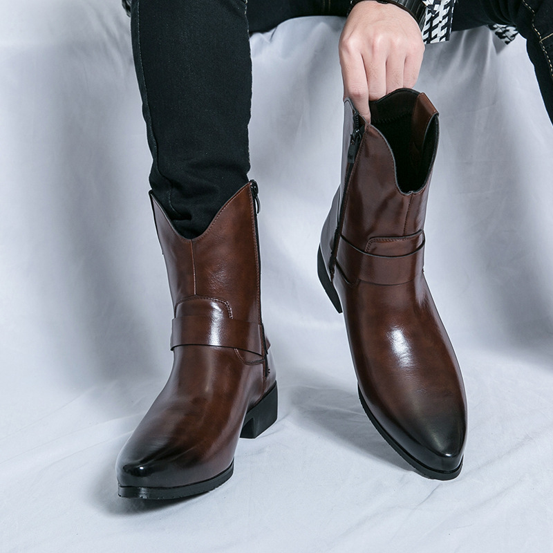 Men's Loafers Luxury Brand Lea - Men'S Formal Style recension och pris