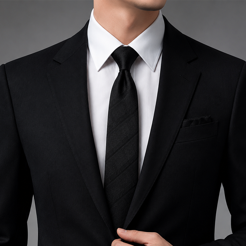 Men's Hand-Tied Narrow Tie 7.5 - Men Formal Wear With Tie recension och pris