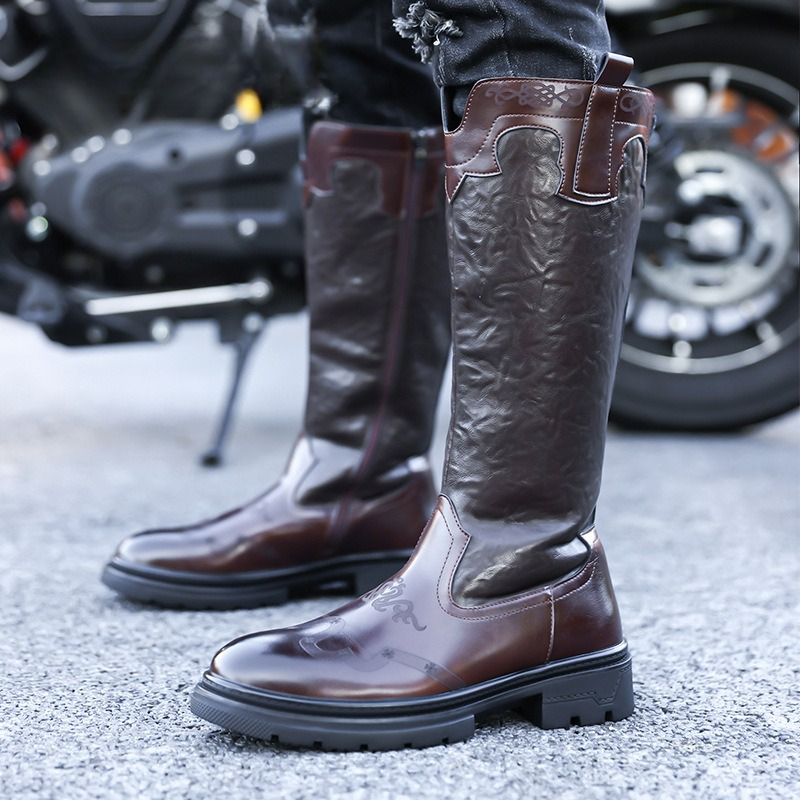 Men's Mid-calf Boots High Qual - Men'S Ethnic & Formal Designer Wear Studio S recension och pris