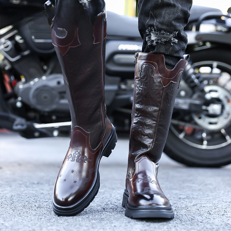 Men's Mid-calf Boots High Qual - Men'S Ethnic & Formal Designer Wear Studio S recension och pris