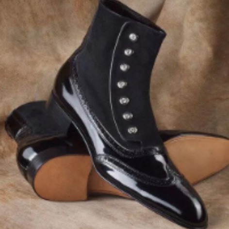 Men's Leather Suede Chelsea Bo - Men'S Formal Style recension och pris
