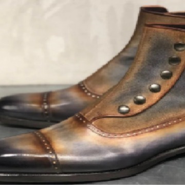Men's Leather Suede Chelsea Bo - Men'S Formal Style recension och pris