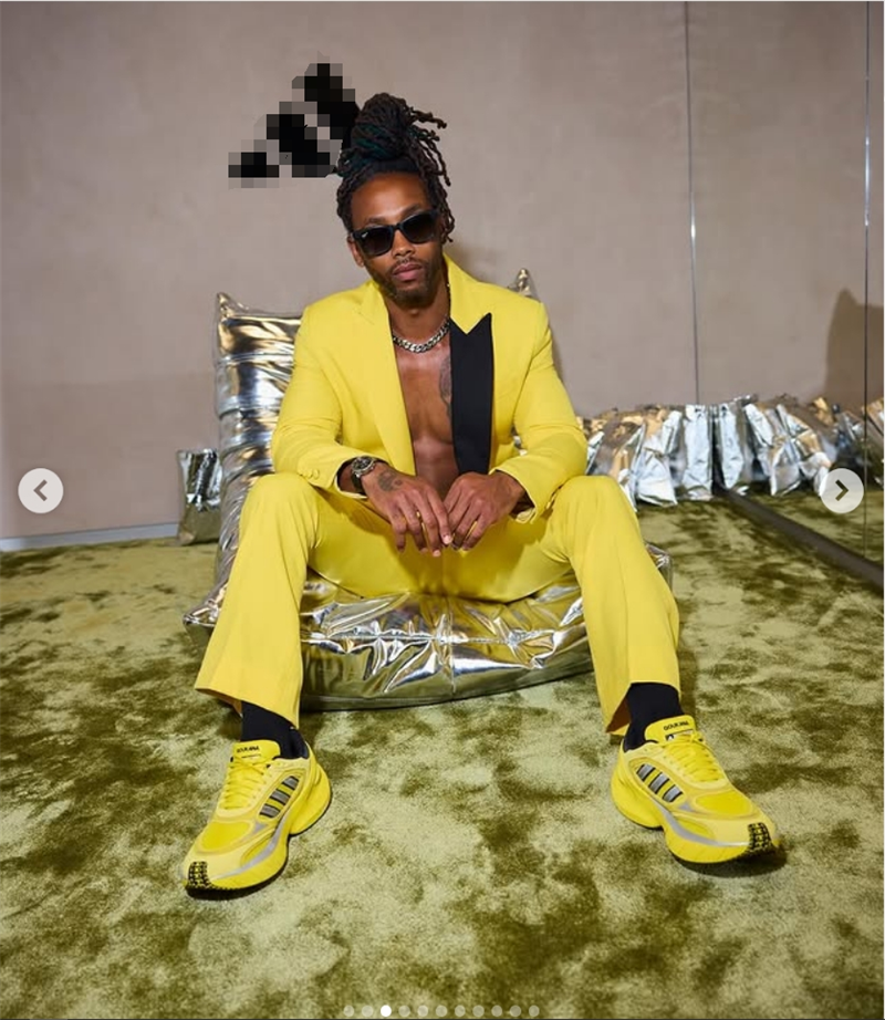 Fashion Yellow Men Suit Set 2  - Formal Wear For Men Yellow recension och pris