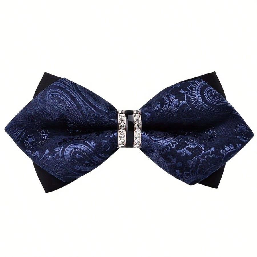 Men's Jacquard Satin Bow Tie w - Formal Wear For Men Yellow recension och pris
