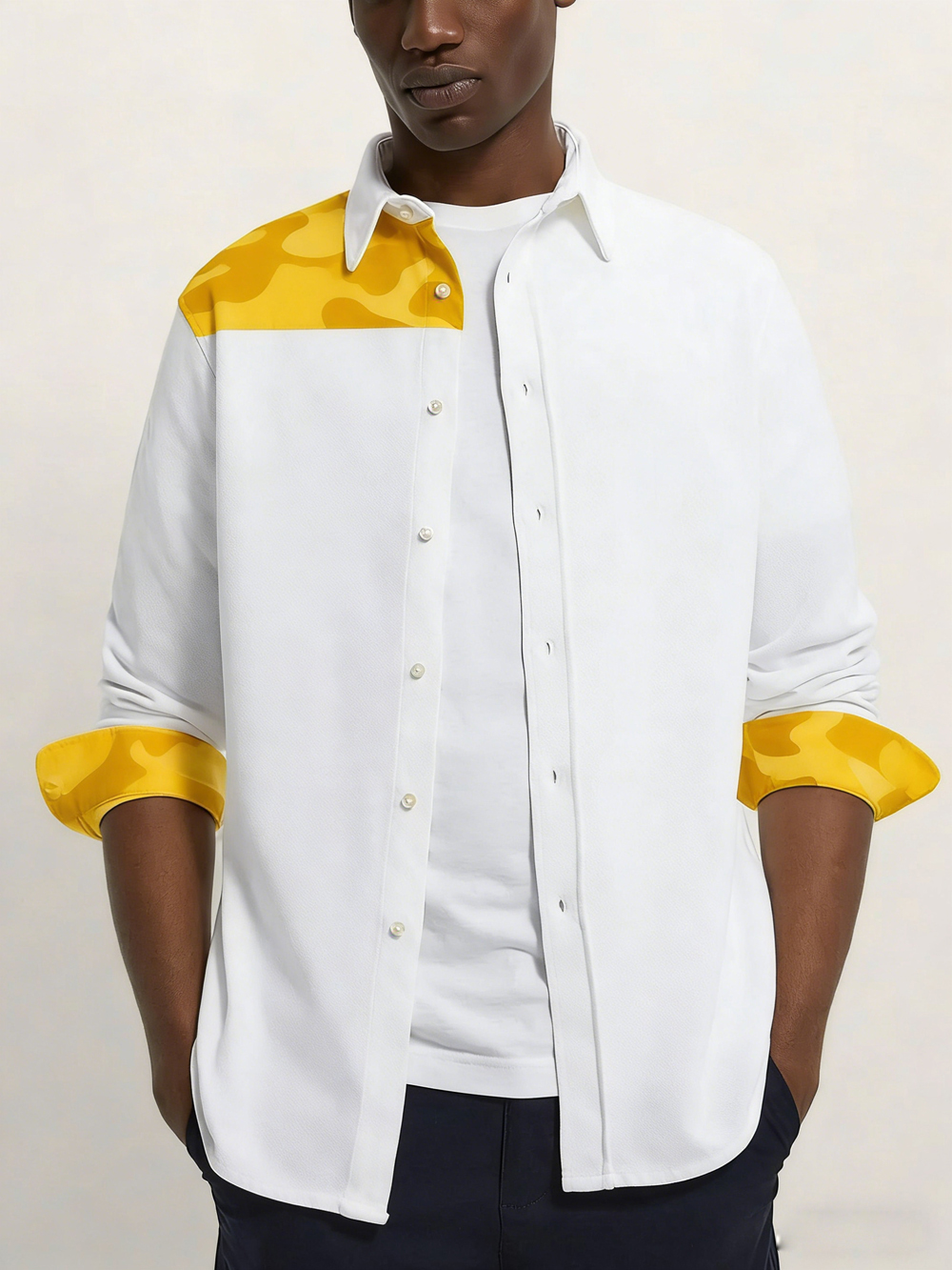 Men's Simple Fashion Long Slee - Large Men Formal Wear recension och pris