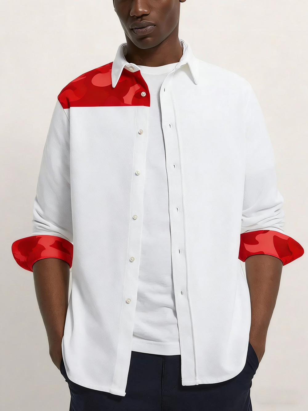 Men's Simple Fashion Long Slee - Large Men Formal Wear recension och pris