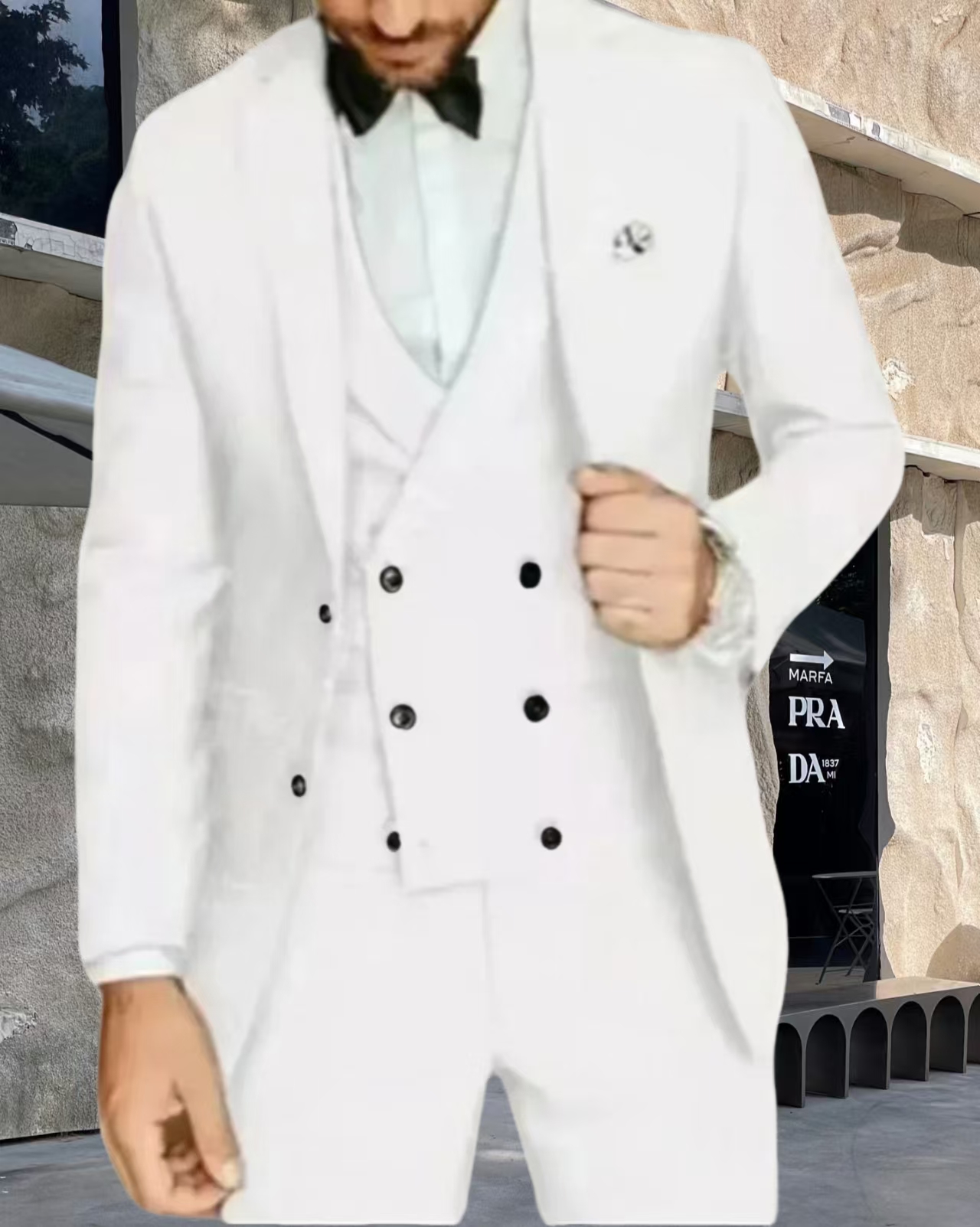 Men's Solid Color Tuxedo Suits - Men'S Formal Wear Waistcoat recension och pris