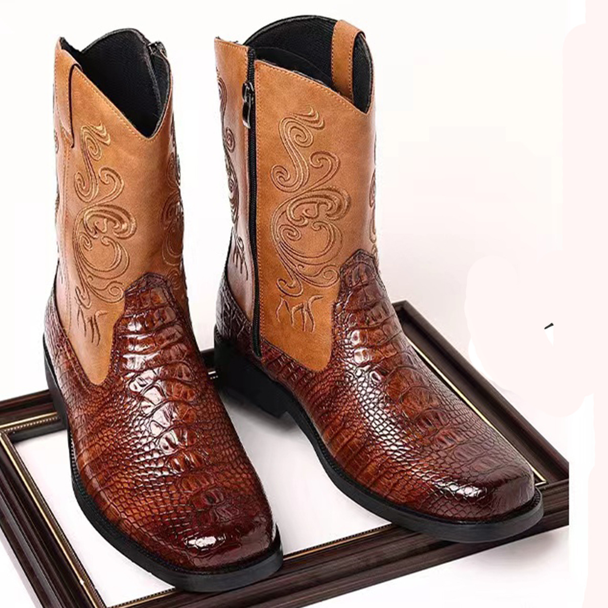 Fashionable Embossed Casual Me - Men'S Ethnic & Formal Designer Wear Studio S recension och pris
