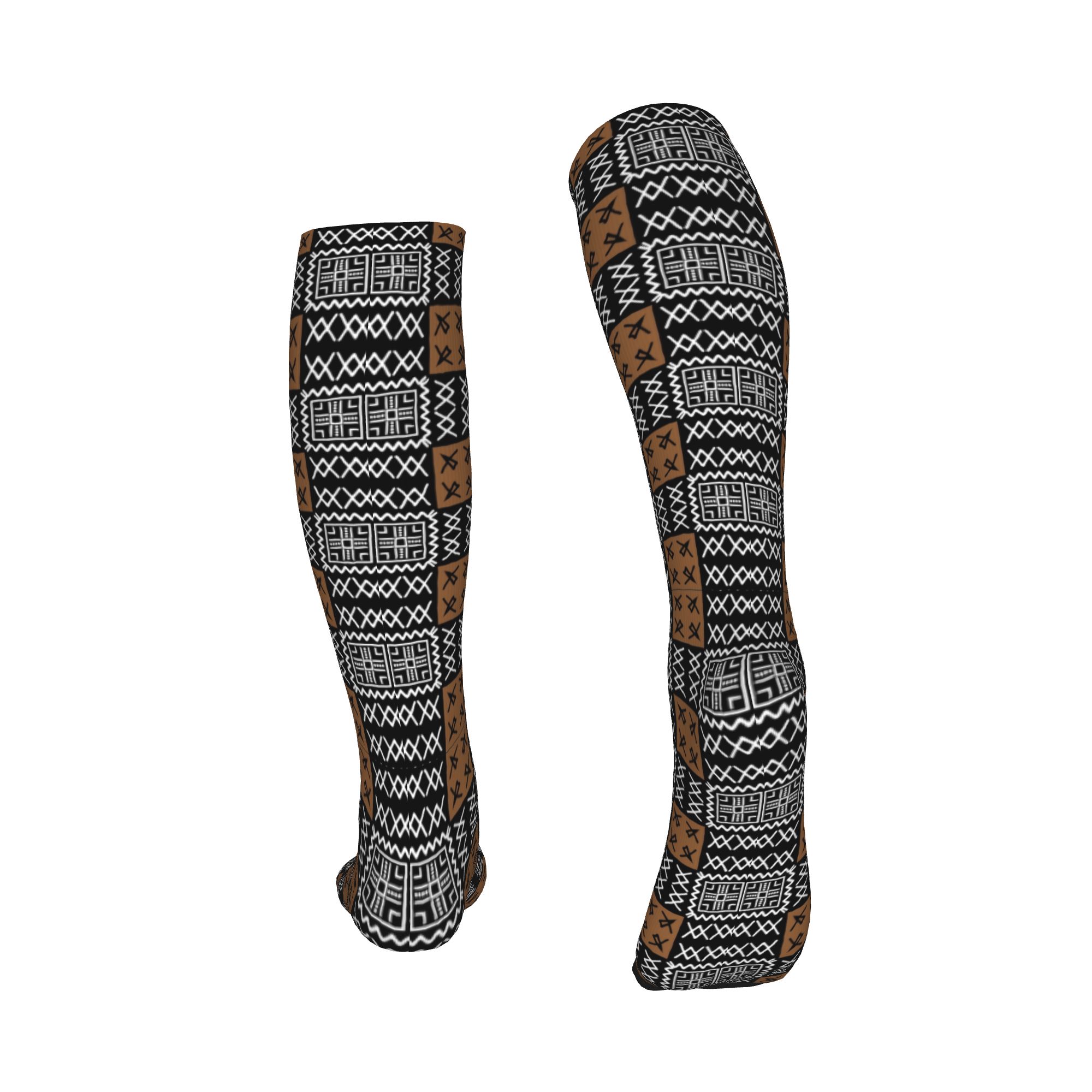 Funny African Mud Cloth Socks  - Men'S Ethnic & Formal Designer Wear Studio S recension och pris