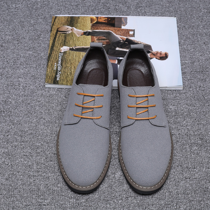 Mens Navy Blue Suede Leather O - Formal Men Daily Wear Footwear recension och pris