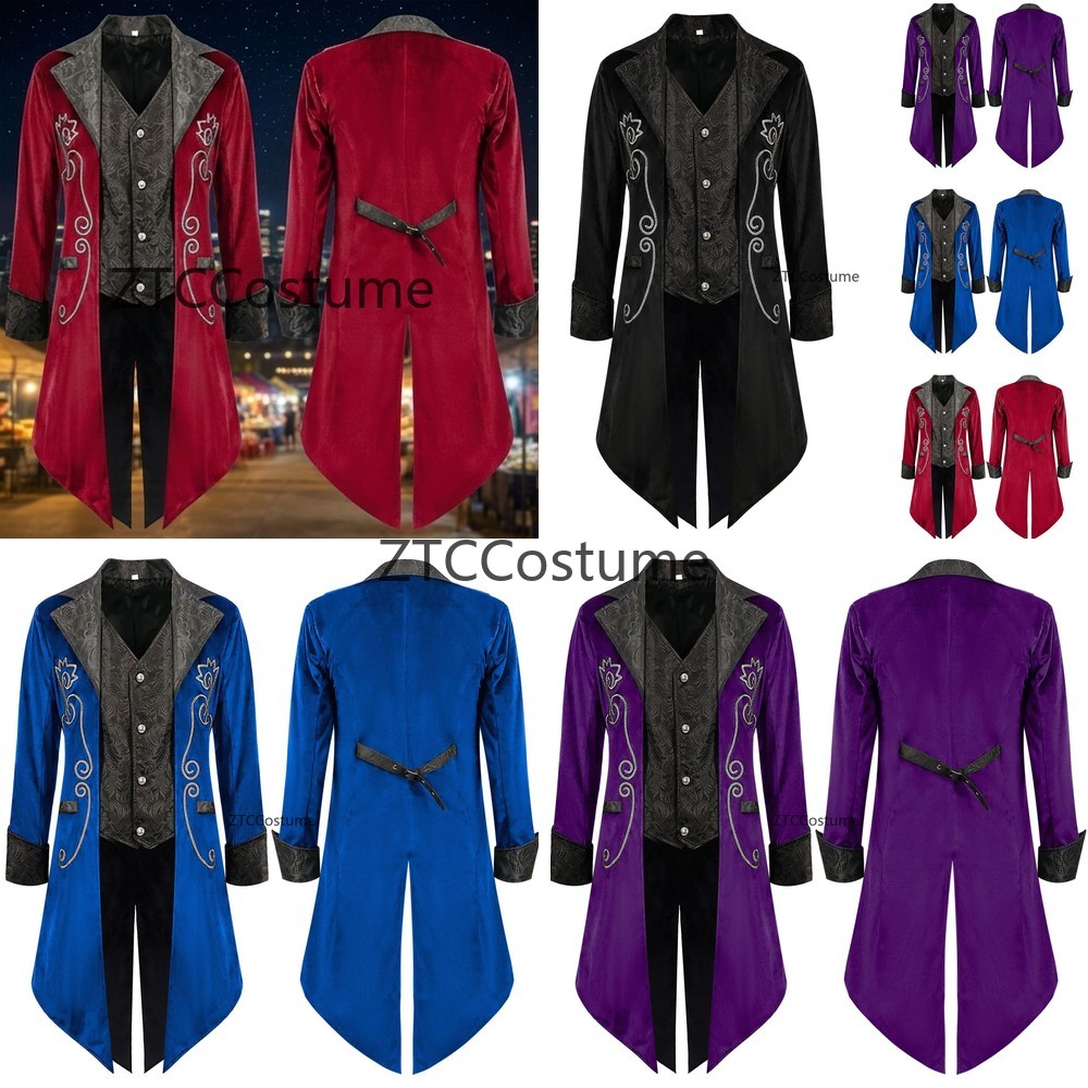 Steampunk Victorian Tailcoat M - Victorian Men'S Formal Wear recension och pris