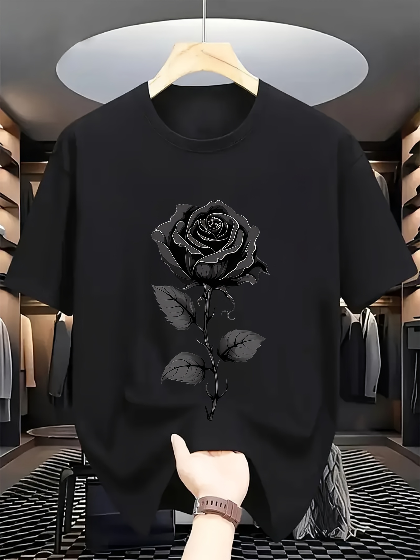 Men's Classic Retro Black Rose - Tall Men Formal Wear recension och pris