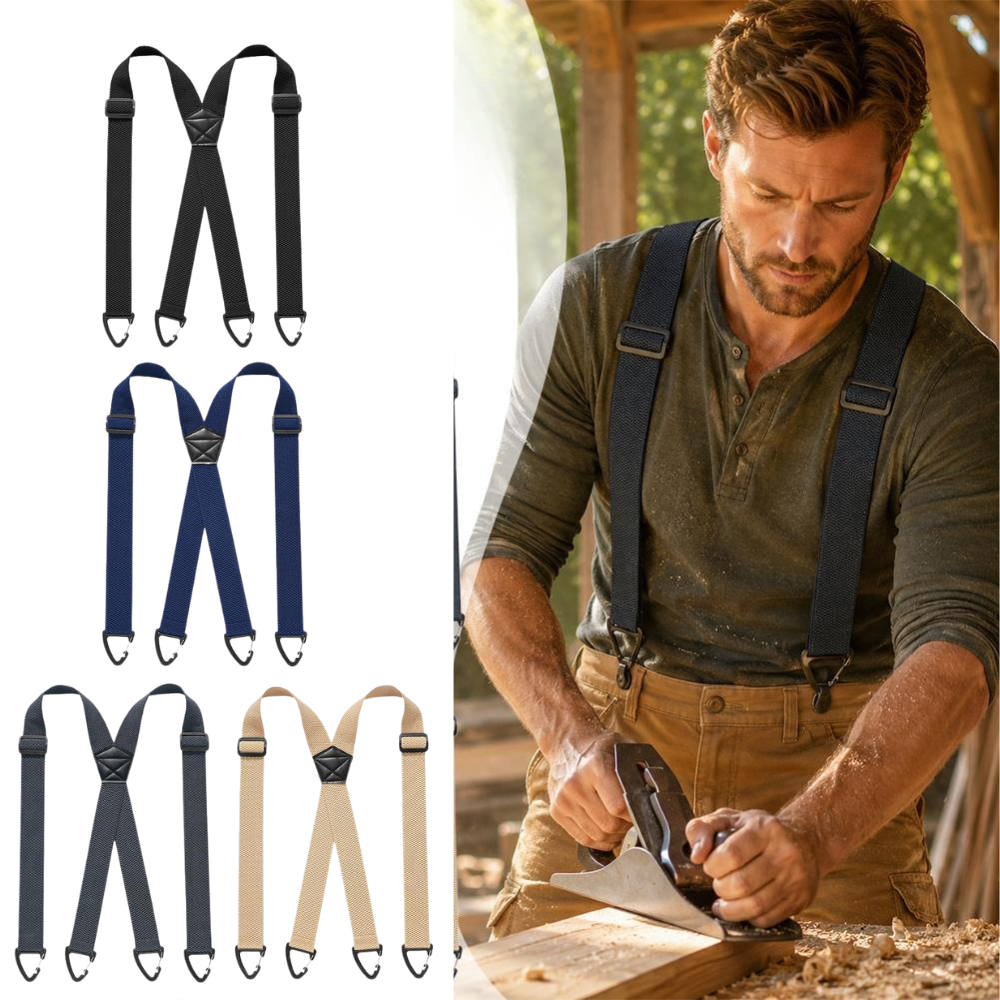 Pants Braces Sturdy Heavy Duty - Men'S Formal Wear With Suspenders recension och pris